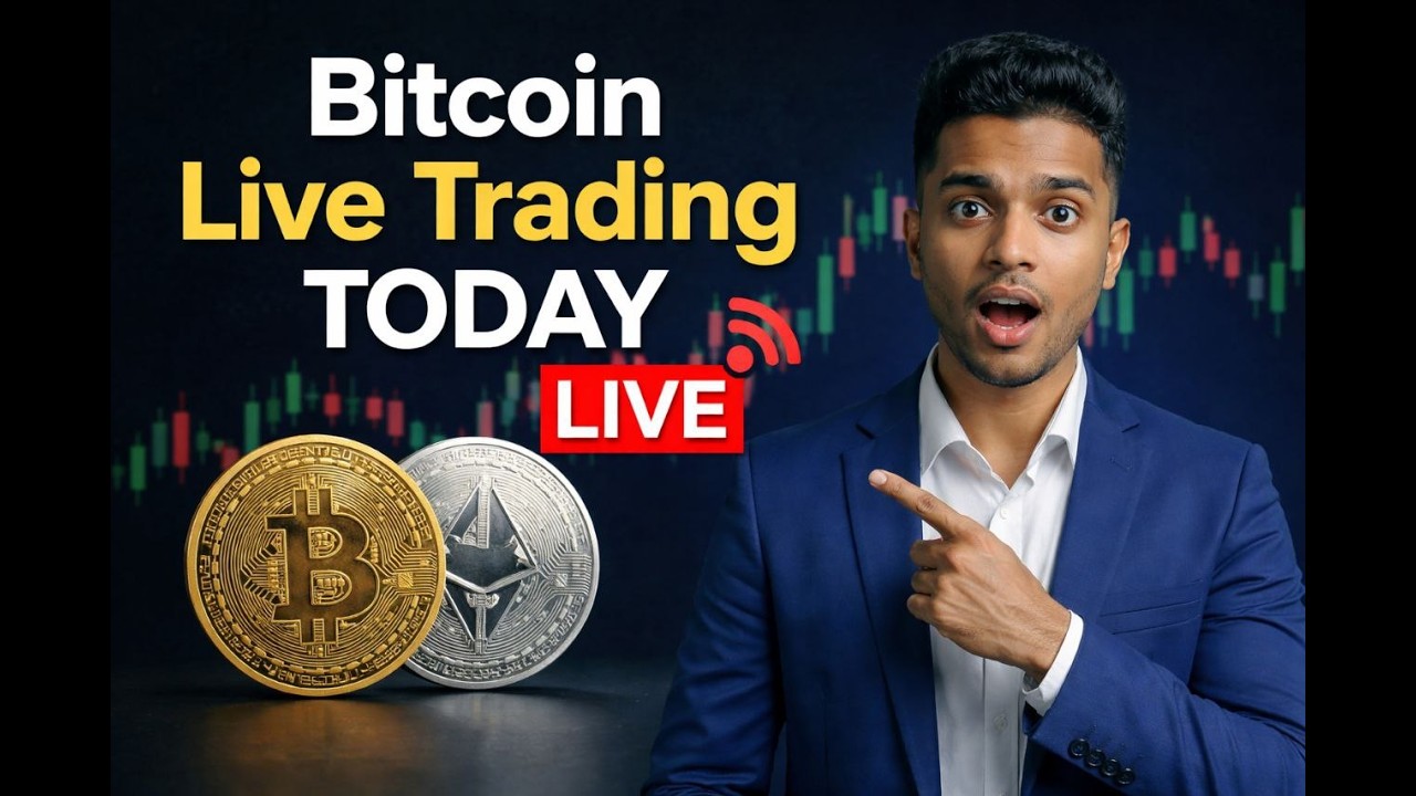 Bitcoin & Ethereum Live Trading | BTC ETH Live Price Analysis | Crypto Live Trading