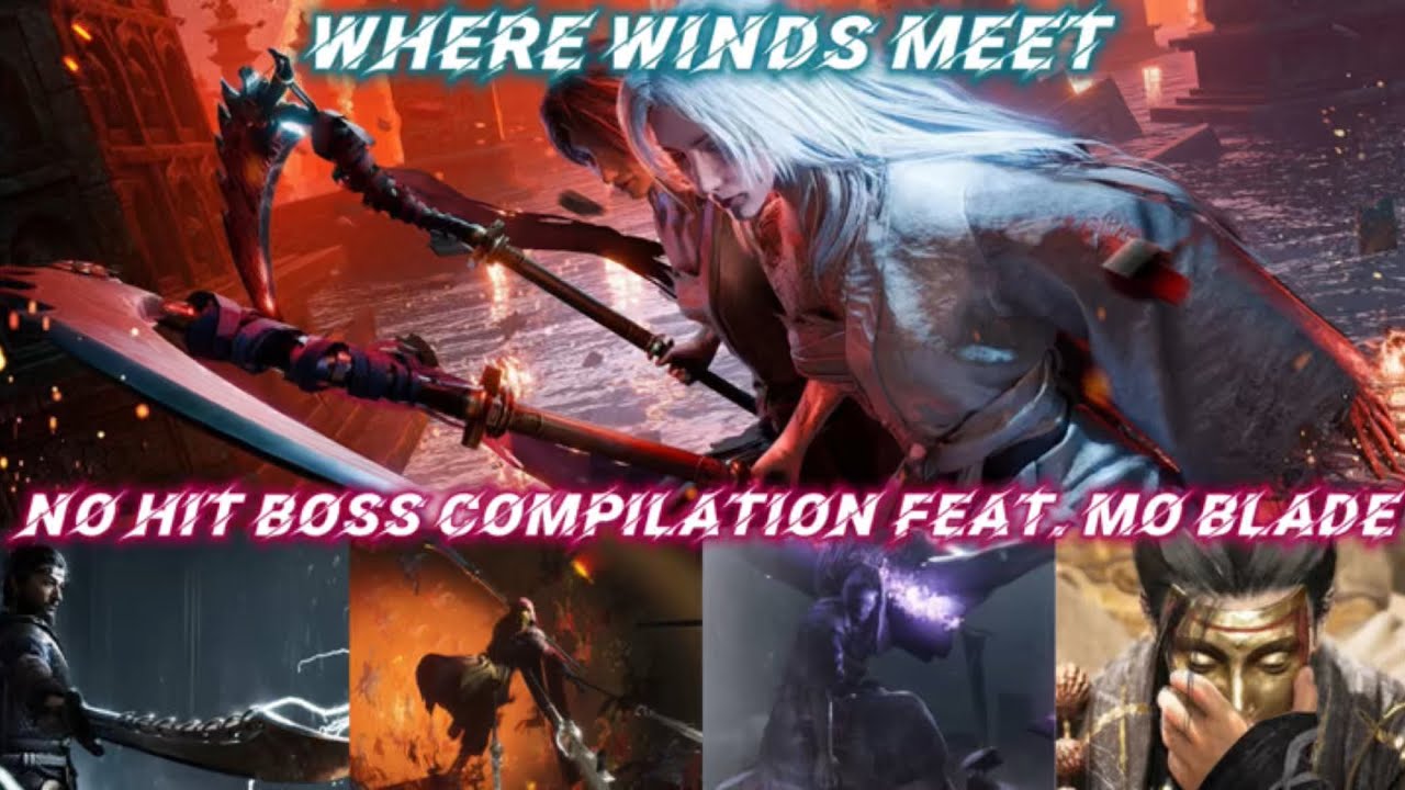 Where Winds Meet - 13 Qinghe Region Boss Fights No Hit (Trial Abyss)