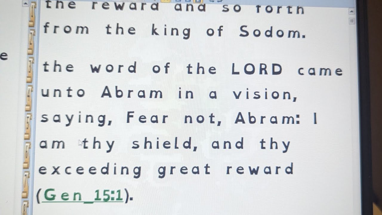 Genesis chapter 14 and 15