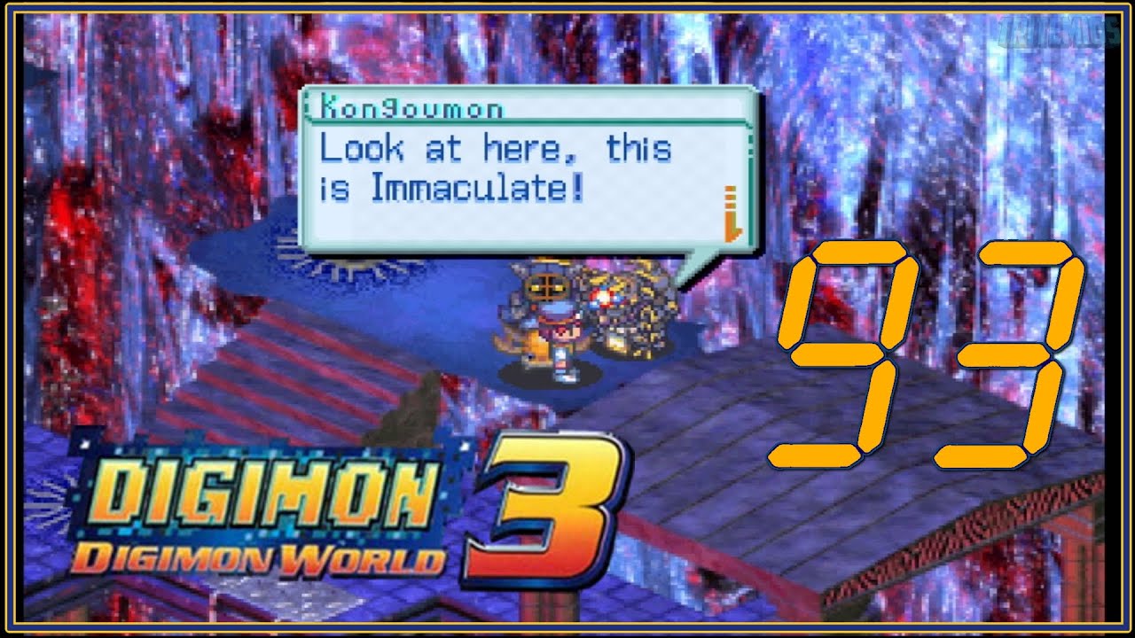 Digimon World 3 #93 - Twinkle & Immaculate for Renamon - (No Commentary)