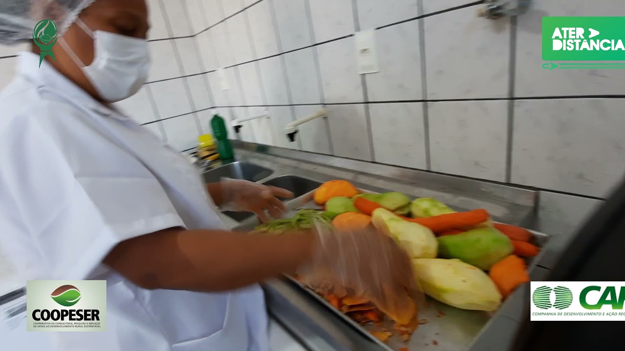 PROCESSAMENTO DE FRUTAS, LEGUMES E VERDURAS - PROCESSAMENTO DA SELETA DE LEGUMES  (PARTE 2)