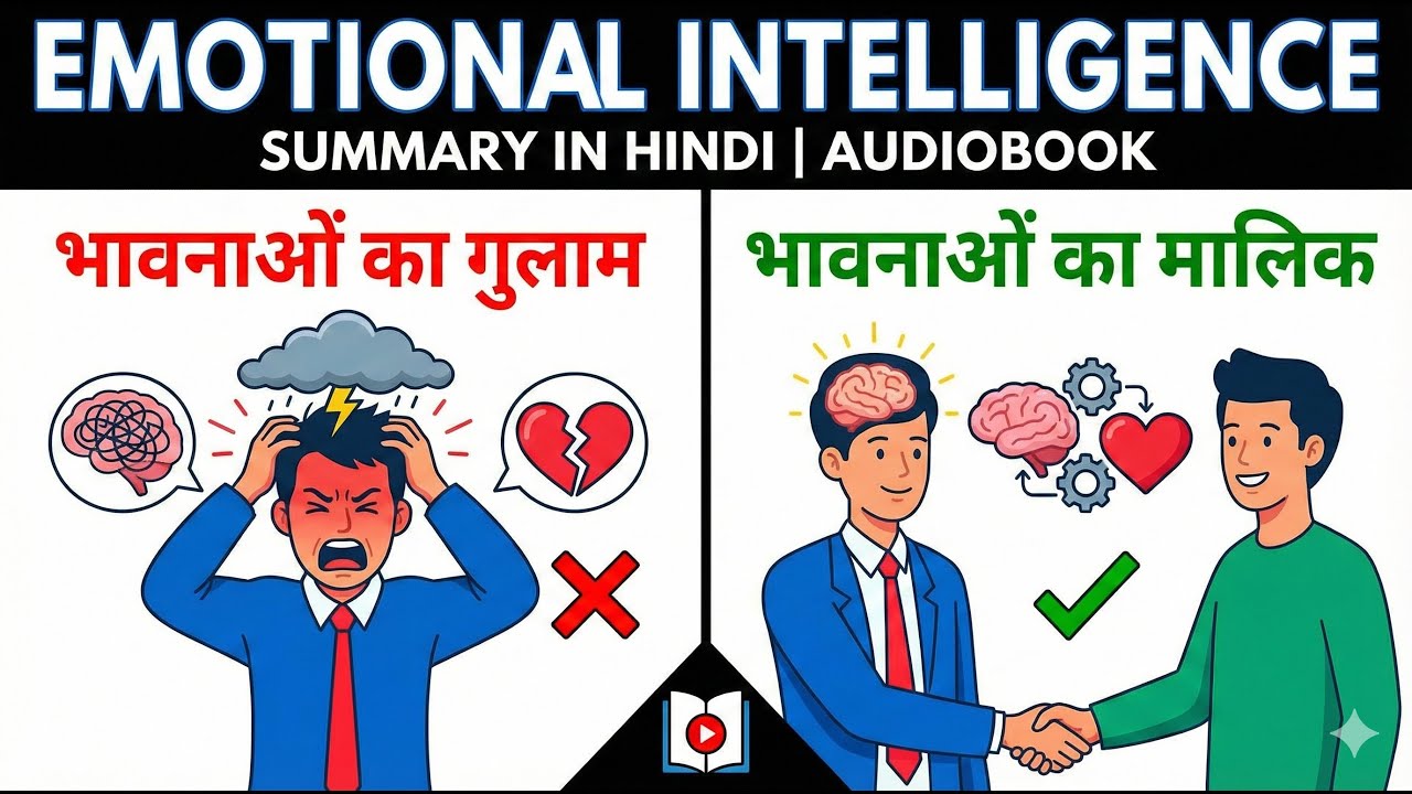 इमोशनल इंटेलिजेंस फुल ऑडियोबुक हिंदी | Emotional Intelligence by Daniel Goleman | EQ vs IQ
