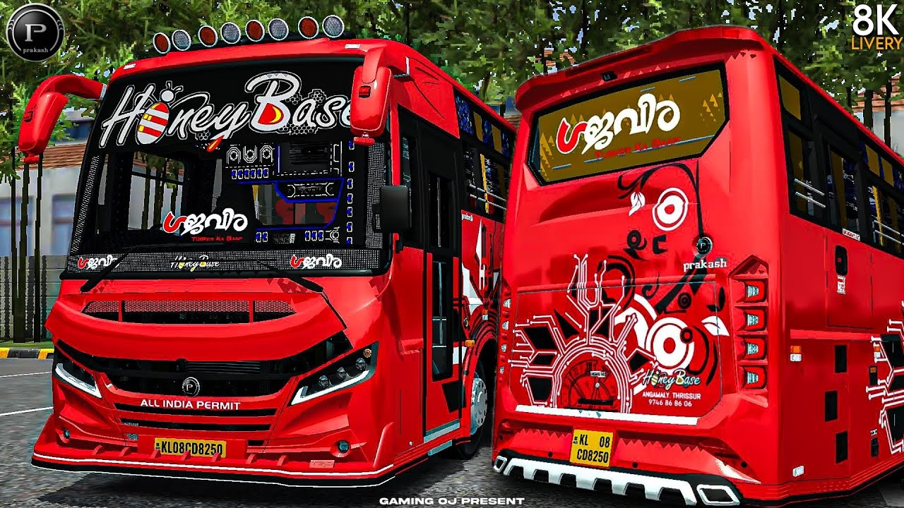 Bussid New Zed Astra ( HONEY BASE GAJAVEERA ) 4K 7K LIVERY & MOD For Bus Simulator Indonesia