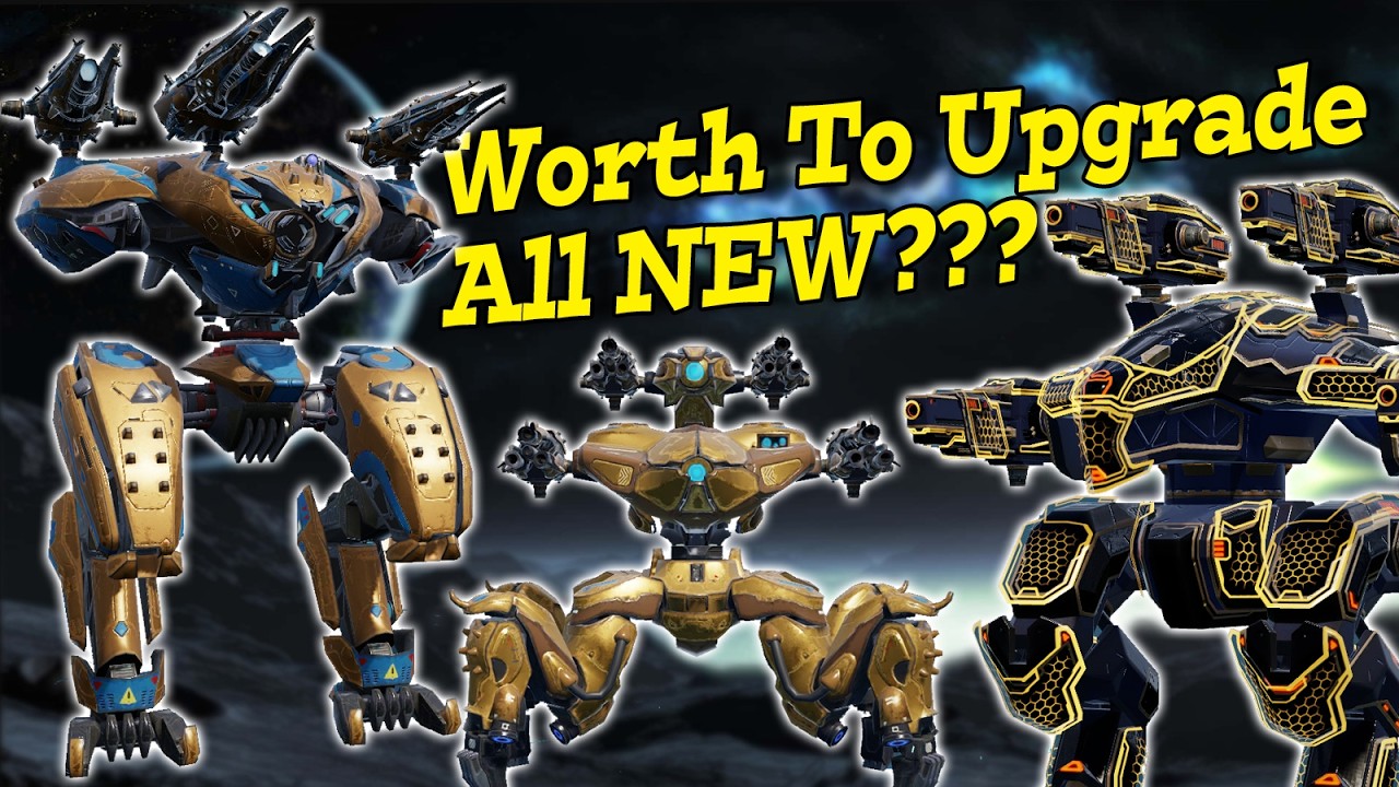 IS IT WORTH TO GET ALL NEW ITEMS IN WAR ROBOTS UPDATE 12.3