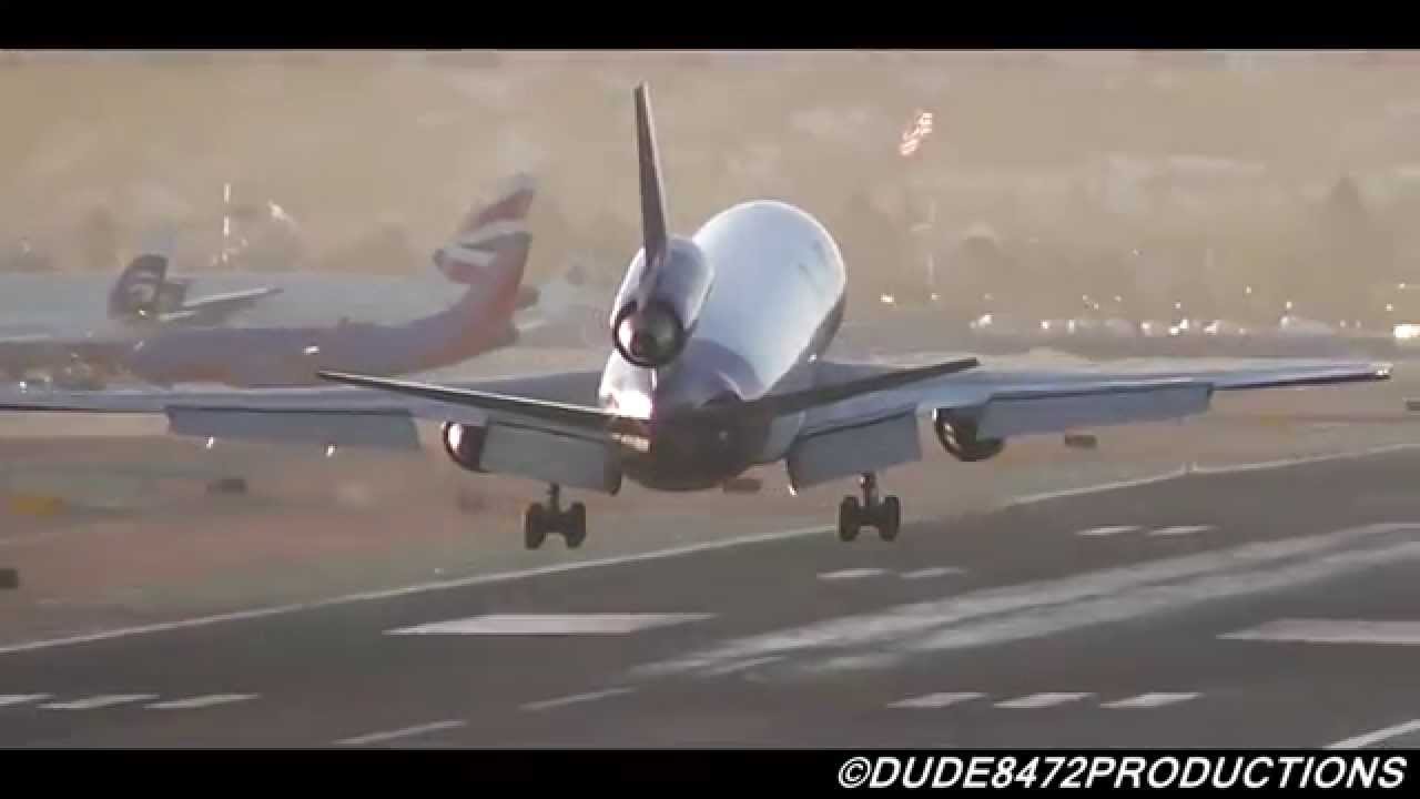 FedEx MD-10-10F [N381FE] Landing and Takeoff at San Diego ᴴᴰ