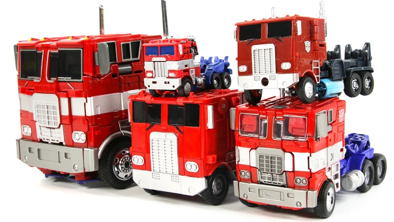 Transformers Oversized Voyager Nitro Power Plues Speed Optimus Prime Truck Vehicles Car Robots Toys