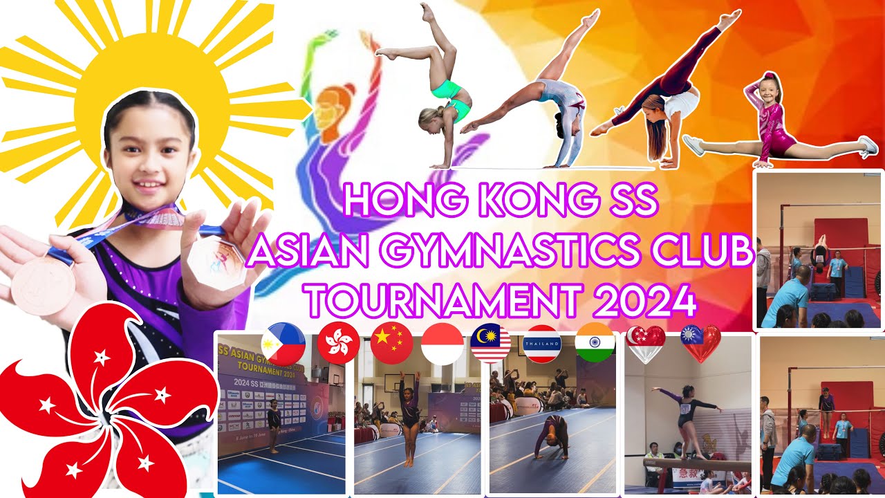 ASIAN GYMNASTICS CLUB TOURNAMENT 2024 🤸| HONG KONG | FILIPINO GYMNAST | Sportscene | Kids Gymnastics