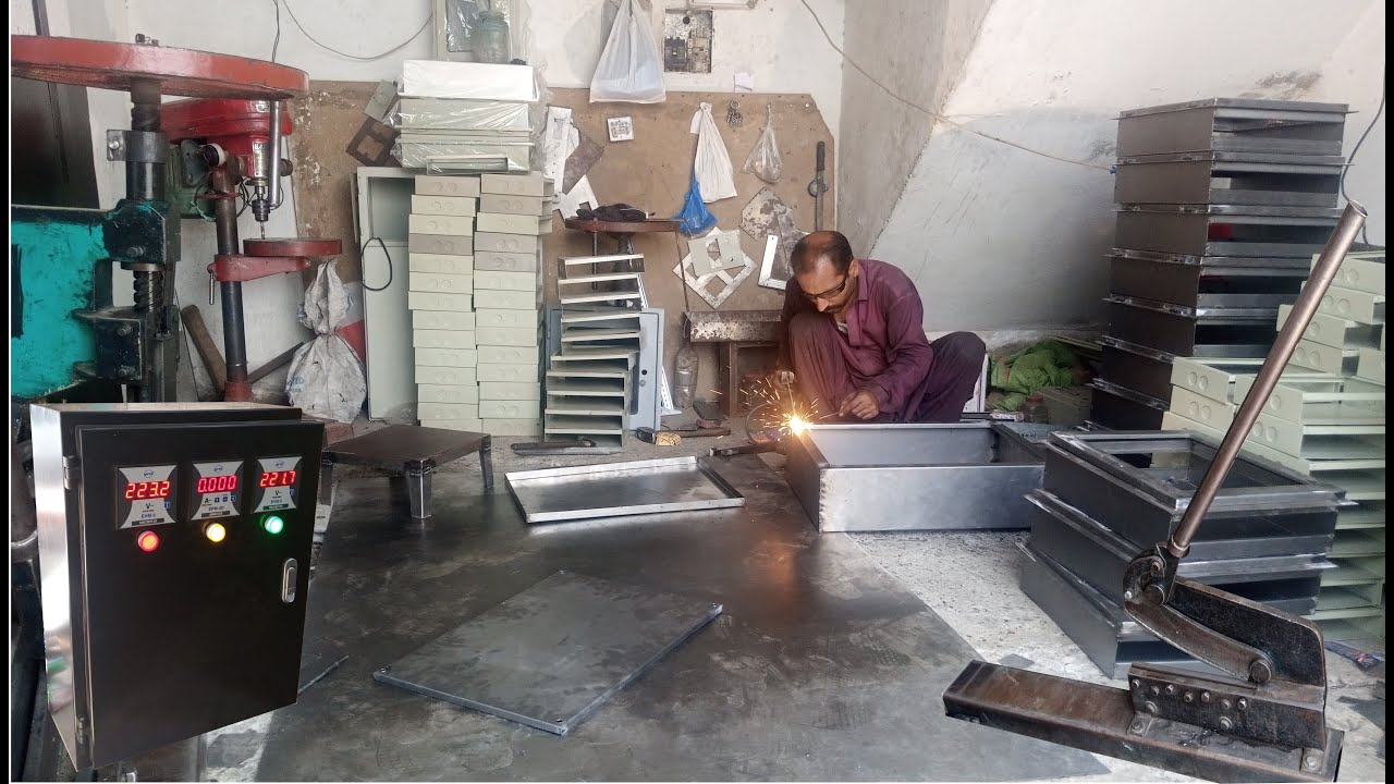 Brilliant Process of Making Electric Distribution Box by Excellent worker | Metal Crafting Technique
