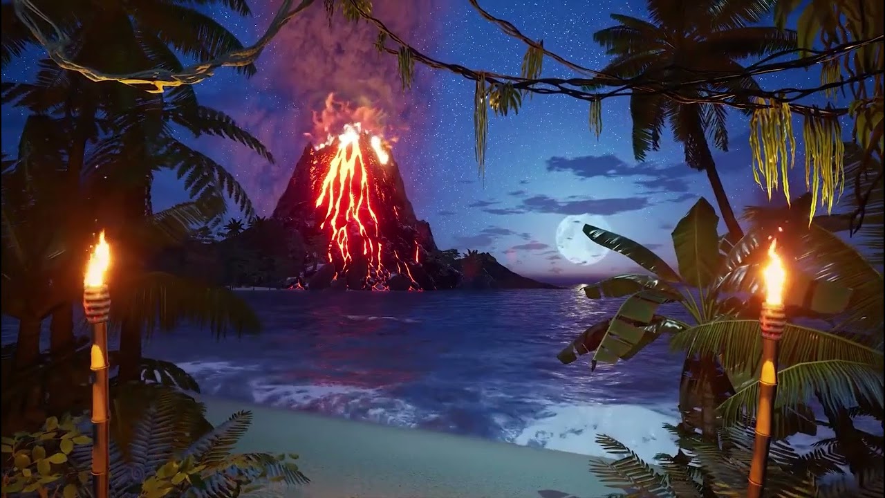 tiki window Kilauea