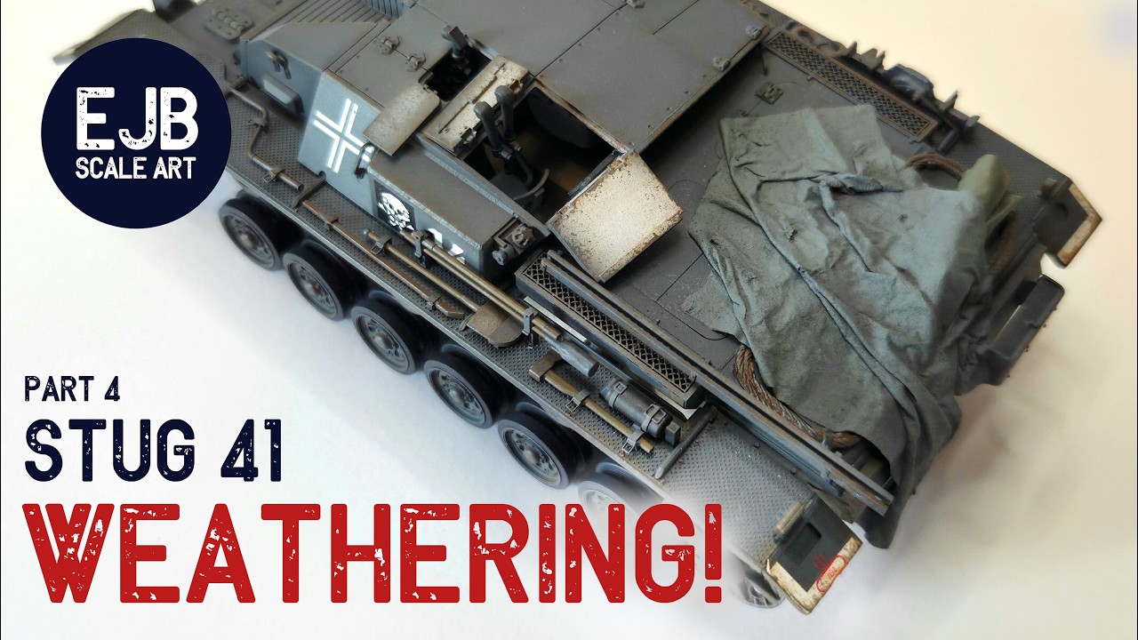 Stug 41 — Простые методы выветривания с большим эффектом.