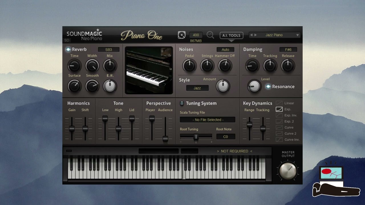 Piano One (Neo Piano) / free VST piano / demo play only