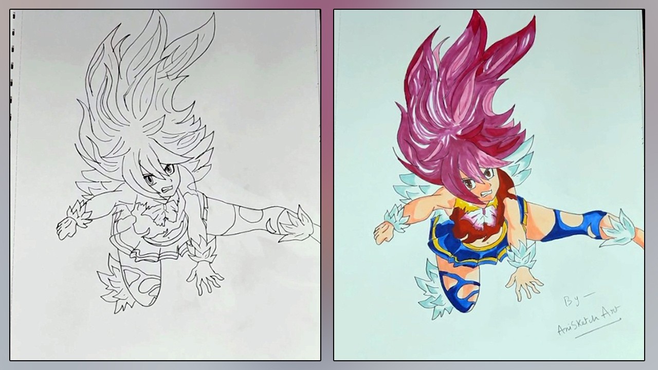 Drawing Anime Character part 2 (Day 3)