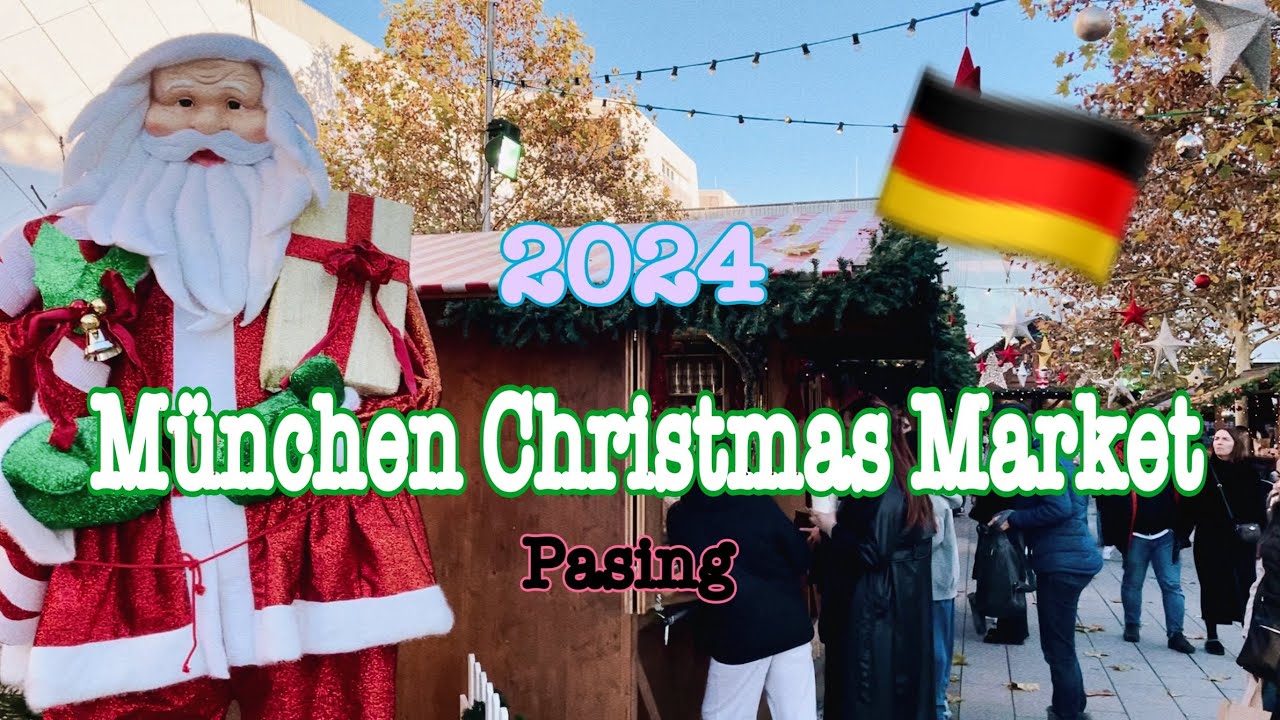 【ドイツ🇩🇪】2024年 ミュンヘン クリスマスマーケット pasing おすすめグルメ