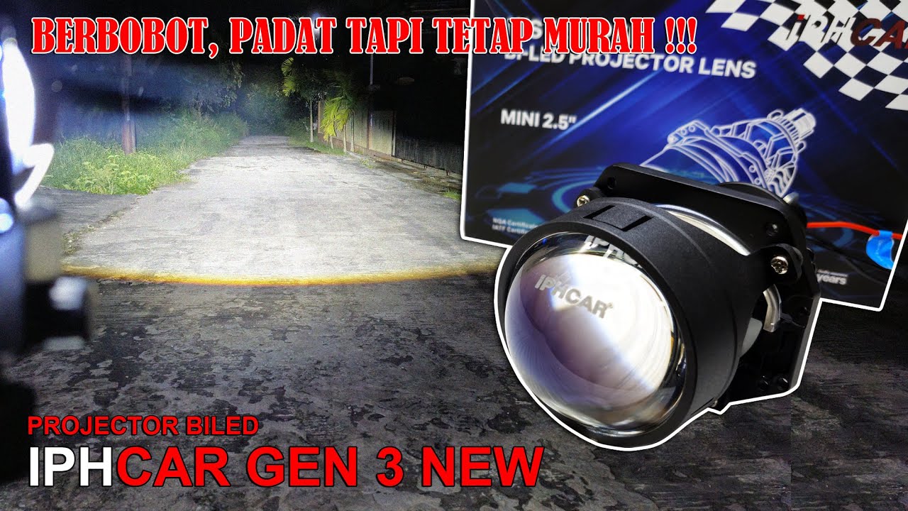 Review Biled IPHCAR Gen 3 Lensa 2.5