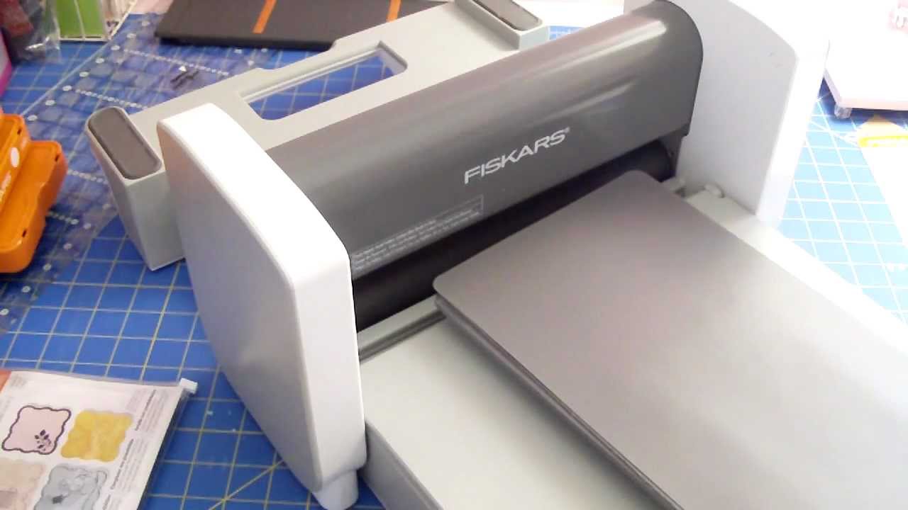 Fiskars Fuse  Creativity System How To Use Sizzix Dies