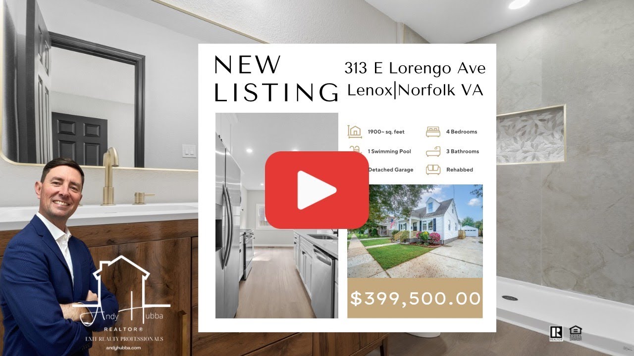 Southeast Virginia Homes under $400,000 near Naval Station Norfolk|Lenox Neighborhood Nicest Houses