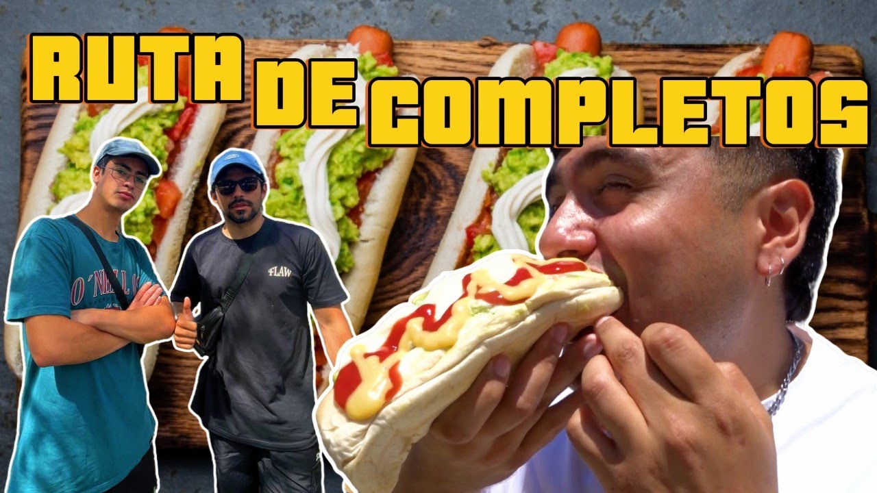 Ruta de COMPLETOS por Viña del Mar | RESULTADO SORPREDENTE 🌭🌭