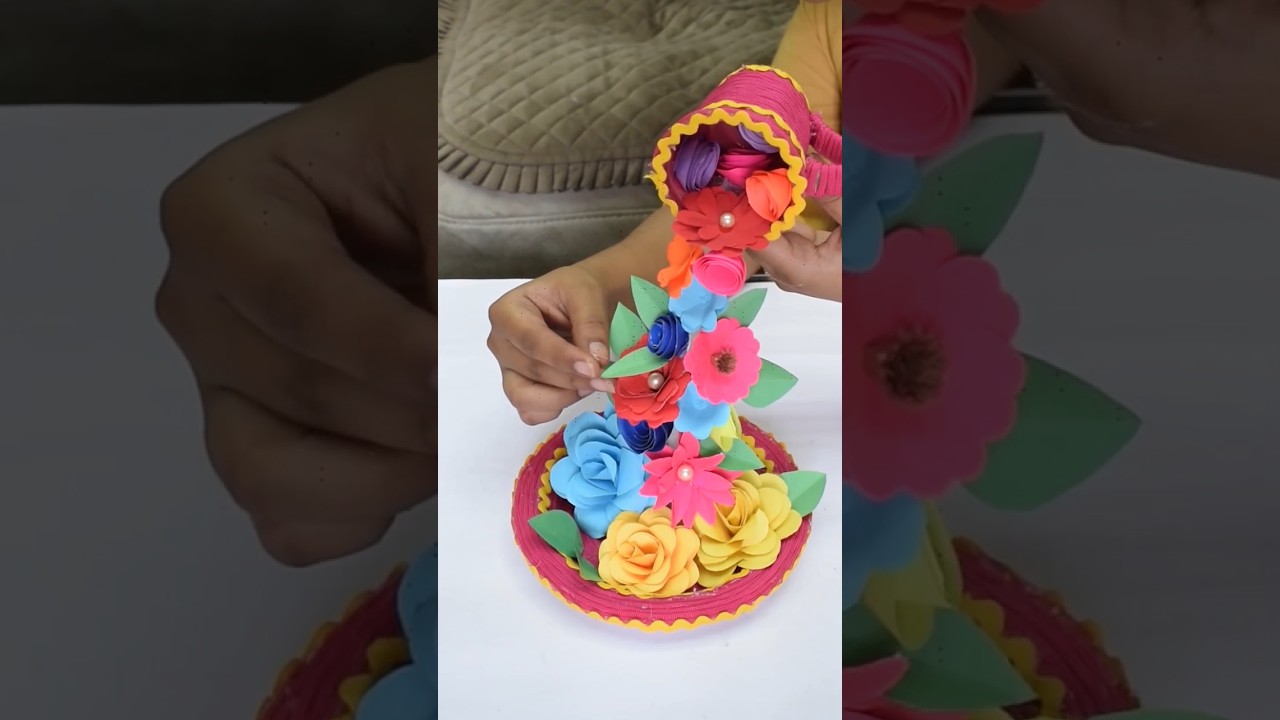 Flower fountain #sorts #ytshorts #doityourself #diy #trending #shortsfeed