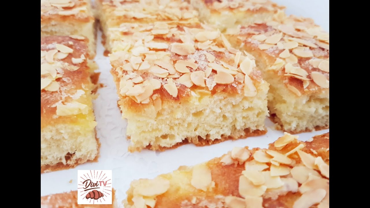 Mandel - Butterkuchen ohne kneten / Almond Butter Cake