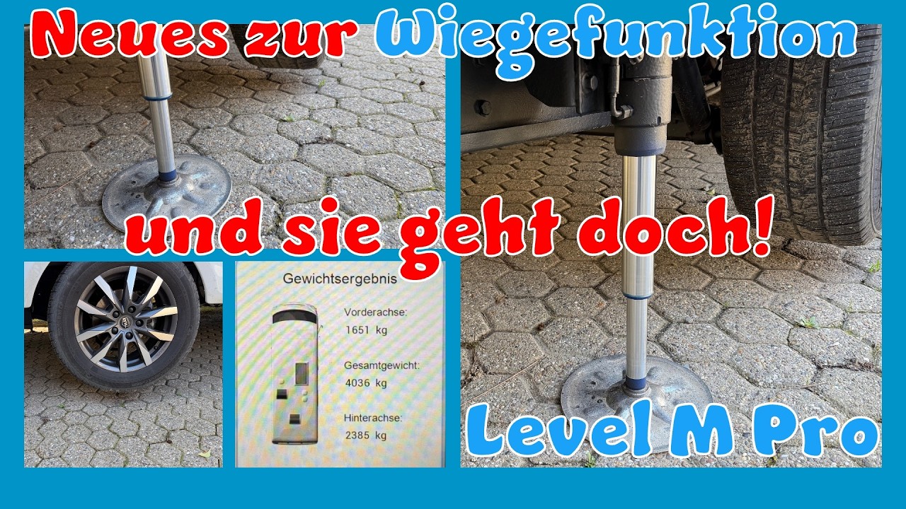 Und sie funktioniert doch ! 🤗 Wiegefunktion LEVEL M Pro von E&P / ALKO
