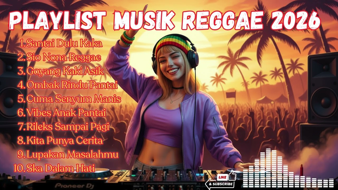 Lagu Reggae Chill Terbaik Untuk Temani Kerja dan Belajar di Cafe (Full Album)