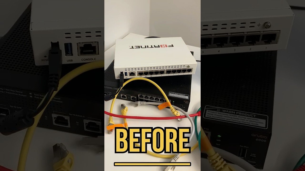 FortiGate Firewall Configuration #fortigate #firewall #