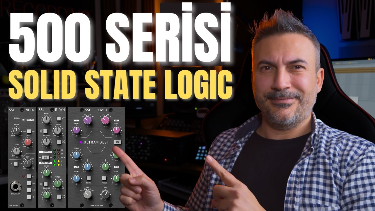 SSL 500 Serisi İncelemesi ( Solid State Logic VHD+, E-Series Dynamics & Ultraviolet EQ)