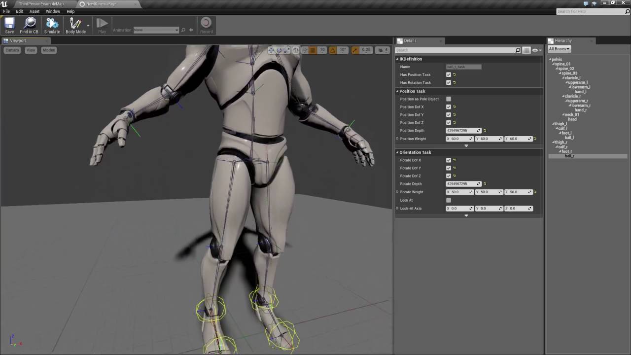 IKinema - Part 1 - Basic foot setup