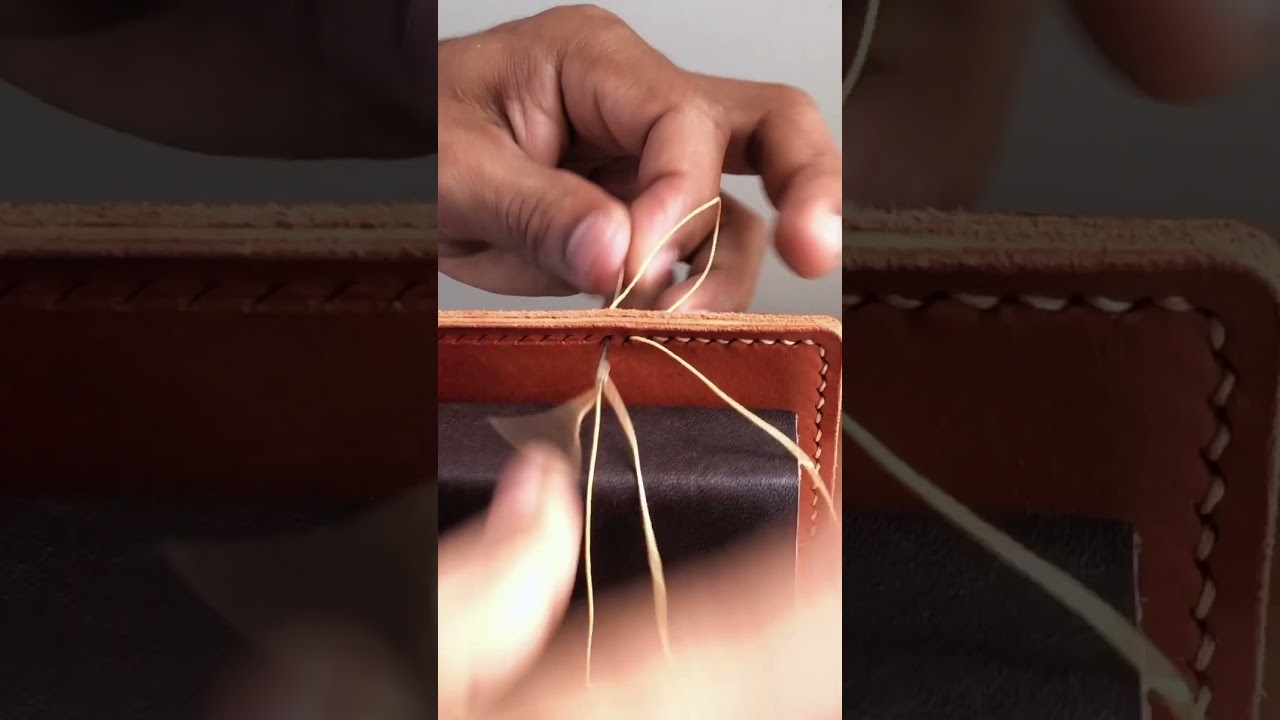 El arte de coser a mano / art&iacute;culos de cuero cosidos a mano 🪡