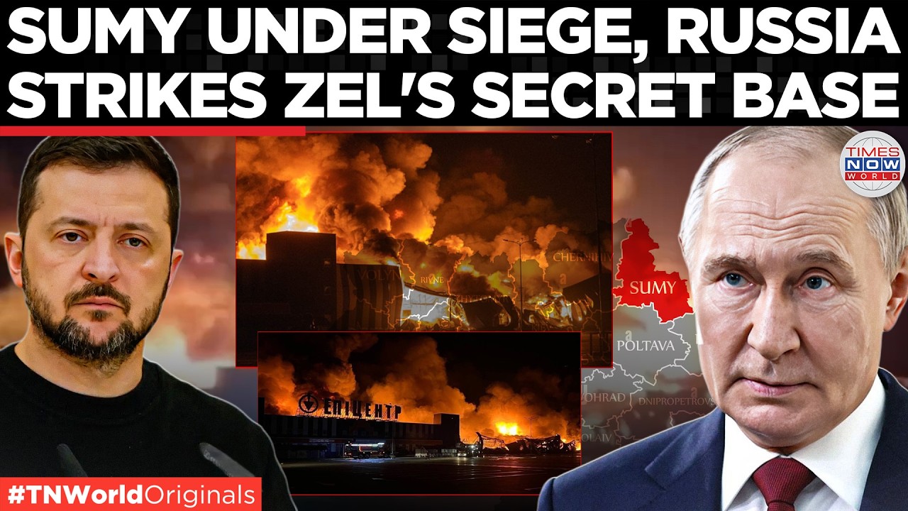 PUTIN STRIKES: Russian Forces BOMB Sumy Mall Amid Claims Ukraine Used Building As Military Cover!