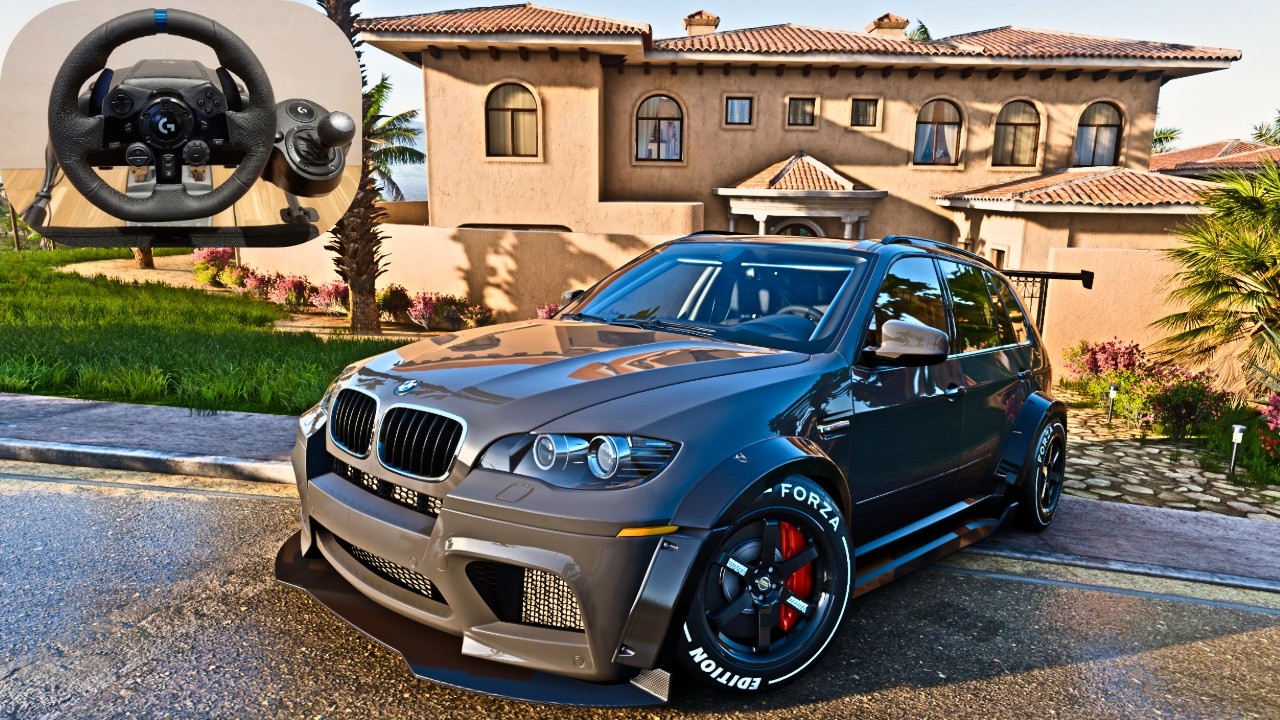 BMW X5M 1900HP - Forza Horizon 5 | Logitech G923 Steering Wheel