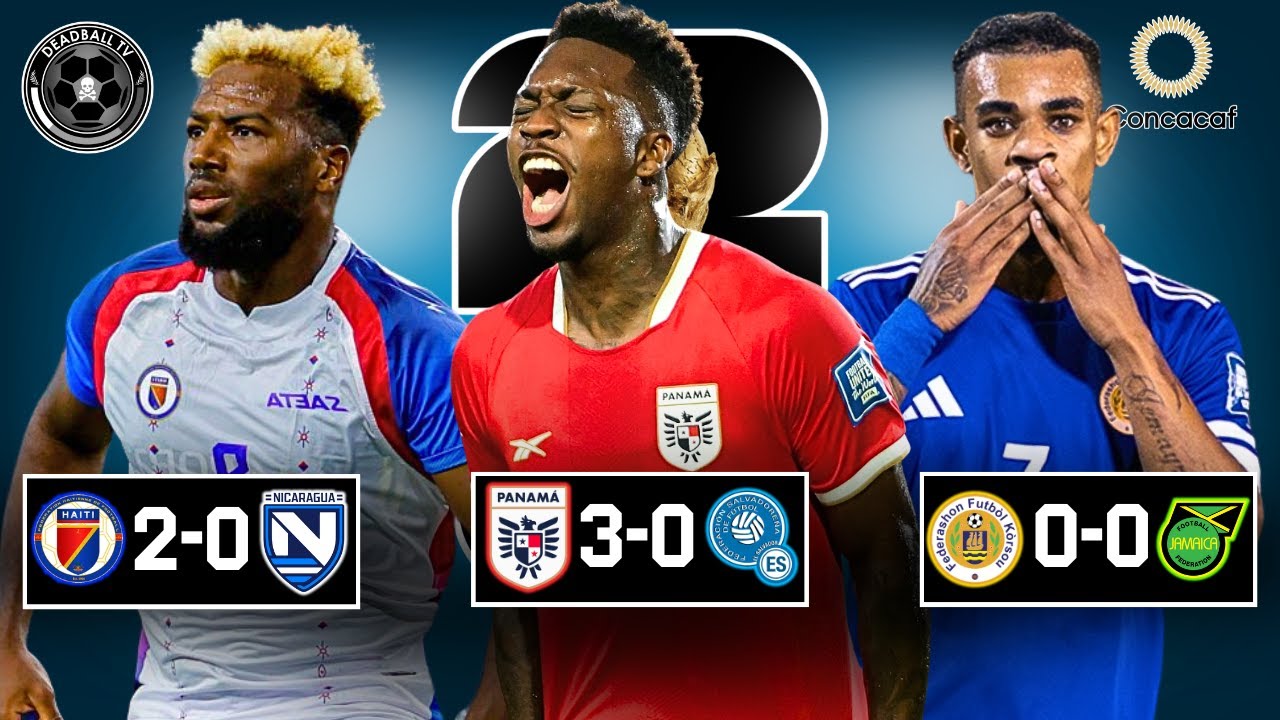 Панама, Гаити и Кюрасао вышли в финал, Коста-Рика и Ямайка снова потерпели поражение | Обзор Кубк...