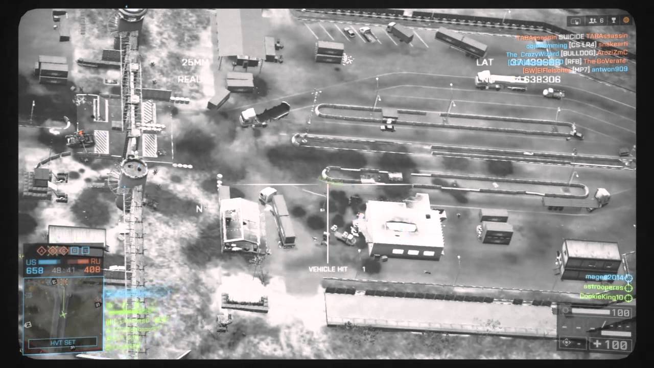 Battlefield 4 AC130 run