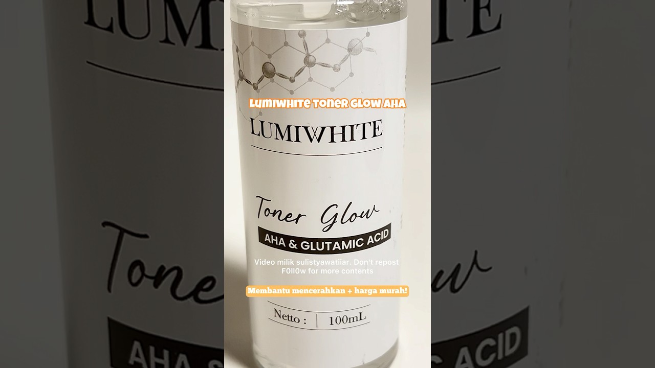 Lumiwhite Toner Glow AHA Glutamic Acid 