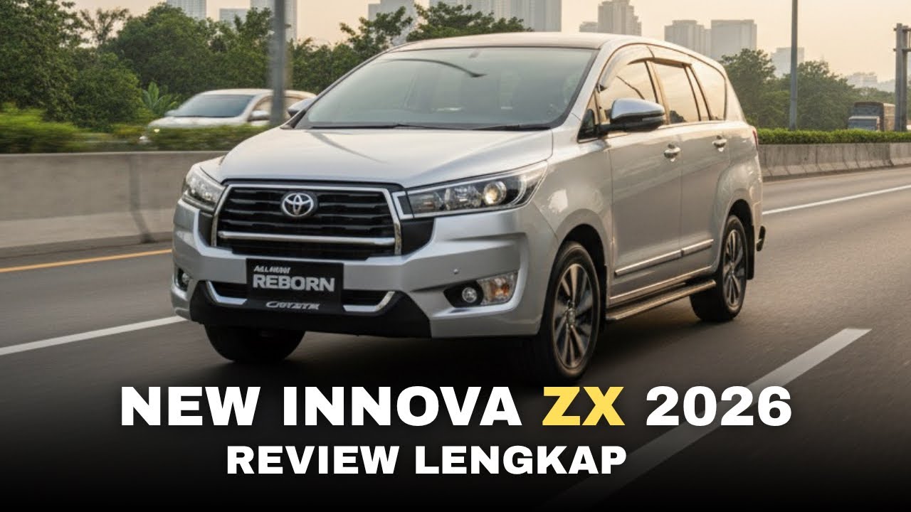 NEW INNOVA REBORN 2026 ZX! Review Lengkap Toyota Kijang Innova Reborn 2026 