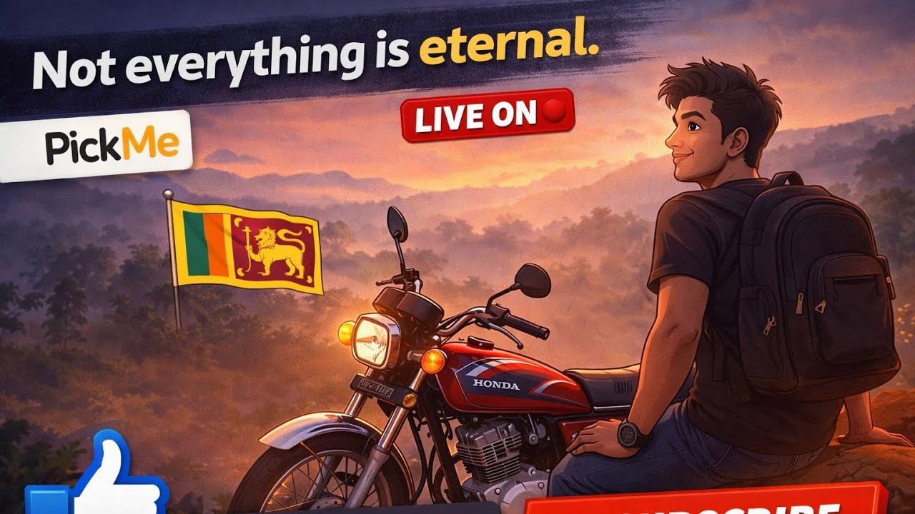 කල්පනාලෝකයක තනි උනහම හම් Life On The Road _  Sri lanka is live!