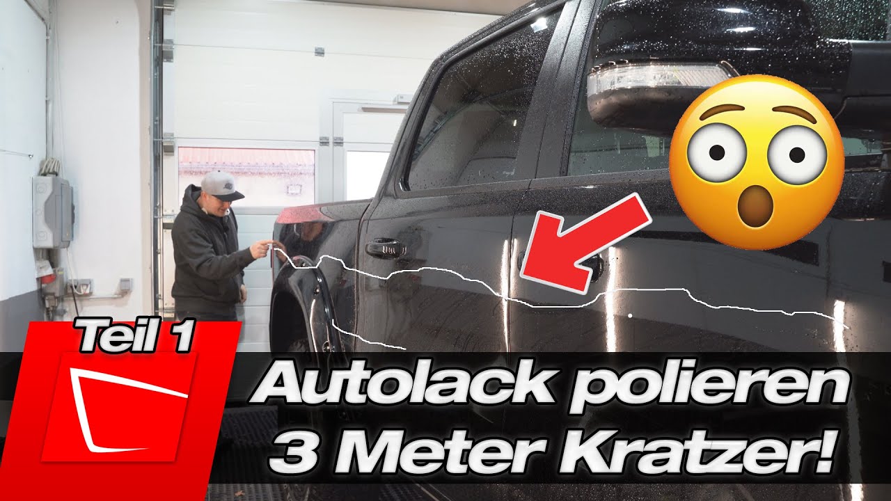 3 Meter Kratzer Not-OP - Ram polieren Serie - Teil 1 Vorbereitung, Waschen und Kratzer einschätzen