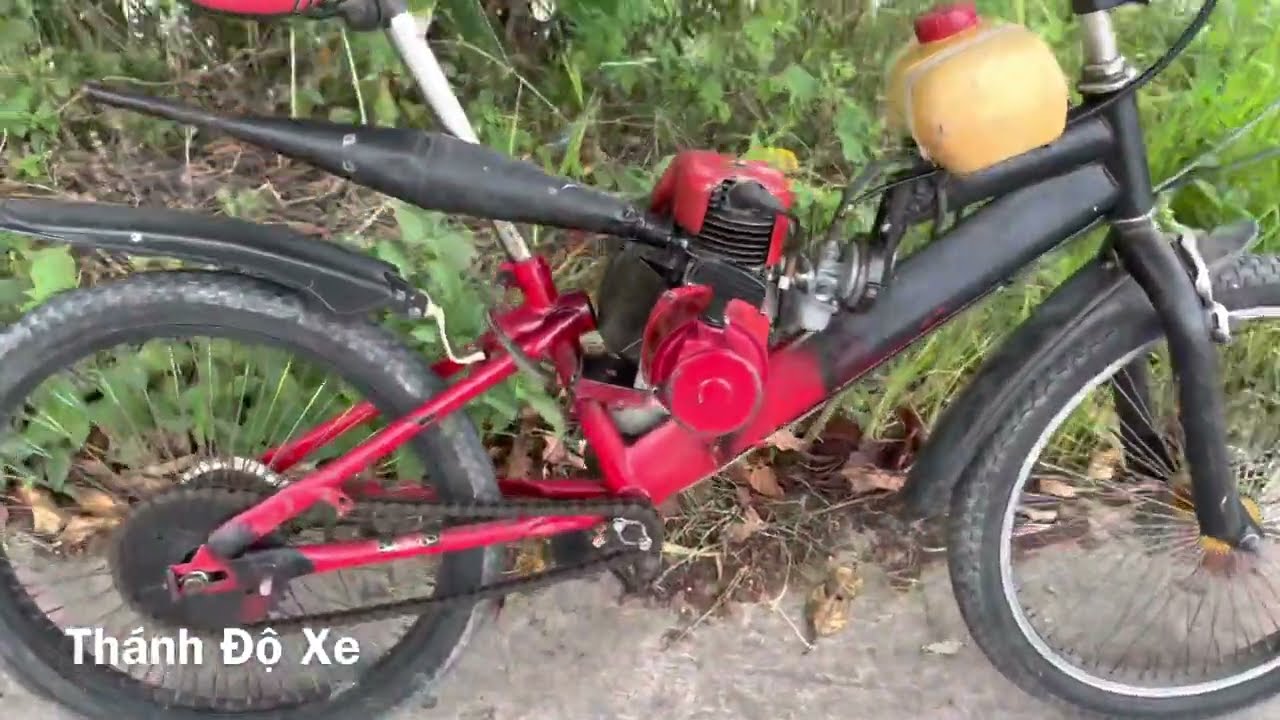 Xe Đạp Chế Máy Cắt Cỏ , Giá 2tr . LH 0911110344