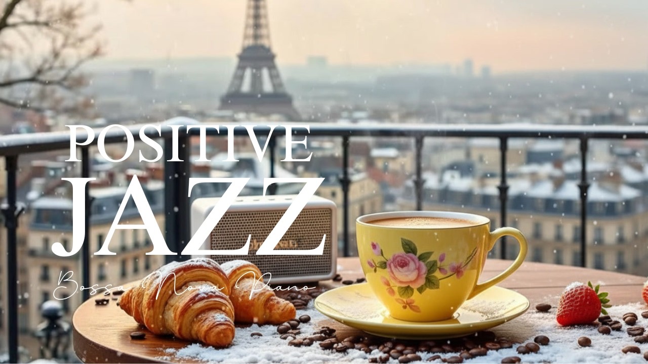 Happy February Jazz Cafe ~ Positive Winter Morning Jazz & Bossa Nova Piano for Relaxing, Working