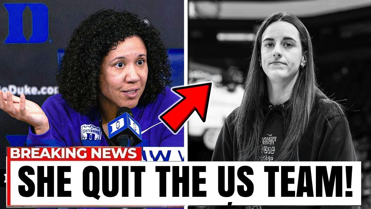 Coach Team USA JUST CONFIRMs Caitlin Clark QUITS Team USA After Being Benched!