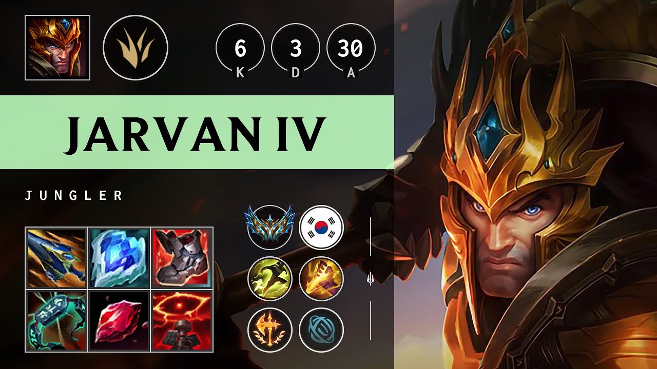 Jarvan IV Jungle vs Lee Sin: Unstoppable - KR Challenger Patch 25.S1.2