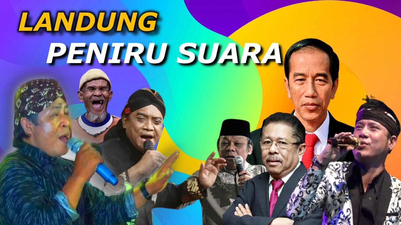 LANDUNG SUARA MIRIP JOKOWI SAMPAI DIDI KEMPOT, BIKIN NGAKAK BANGET