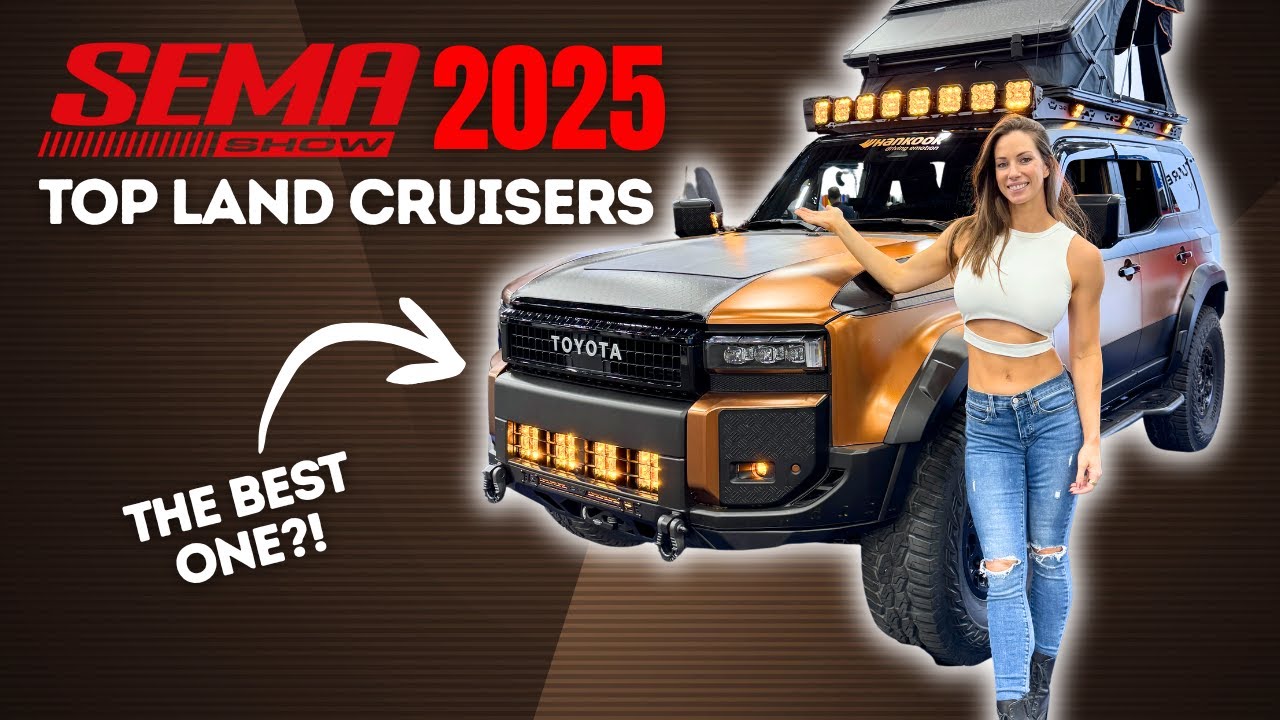 ЛУЧШИЕ НОВЫЕ АВТОМОБИЛИ Land Cruiser на выставке SEMA 2025