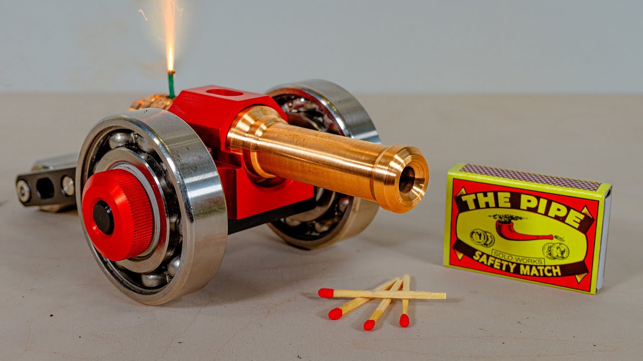 Masterpiece of mini Cannon. 9mm Caliber.