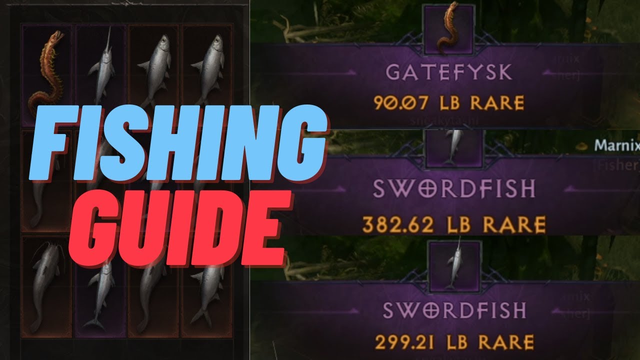 Diablo Immortal - Fishing Guide