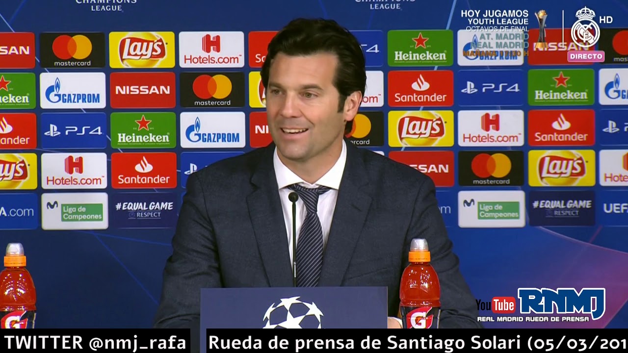 Real Madrid 1-4 Ajax Rueda de prensa de SOLARI post Octavos Champions (05/03/2019)