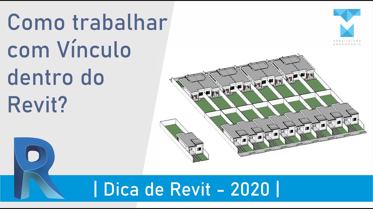COMO TRABALHAR COM VÍNCULO DE REVIT?