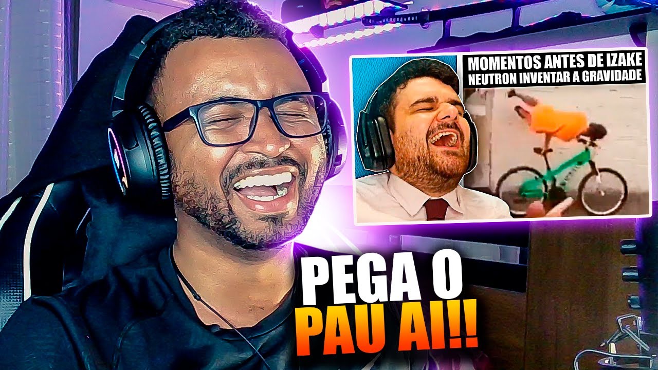 REACT | O BRASILEIRO QUE DESAFIA A GRAVIDADE 😱 humor e piadas - HUEstation