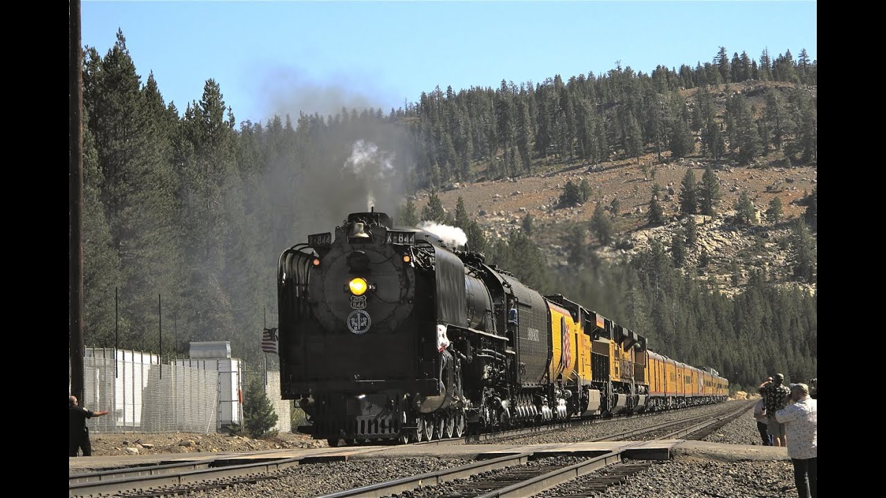Union Pacific 844 - Over The Donner Pass 2012