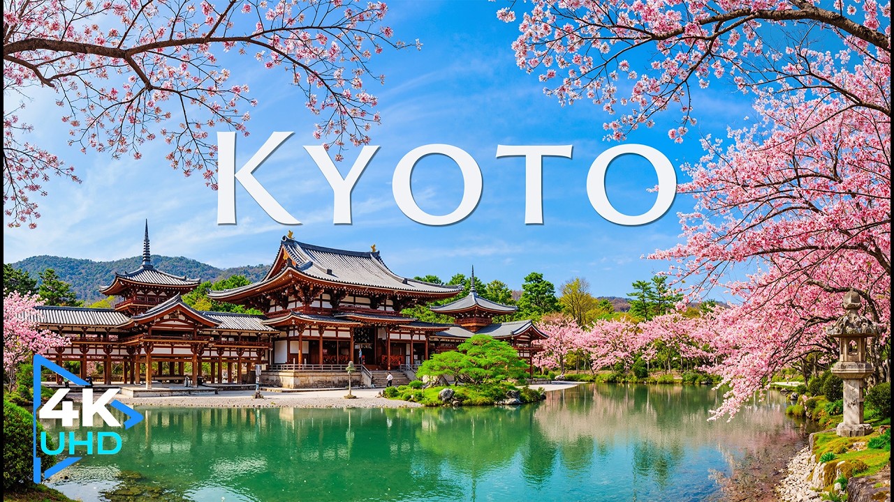 Spring in Kyoto 4K 🌸 Discover Tranquil Temples, Blossom-filled Gardens & Timeless Japanese Beauty